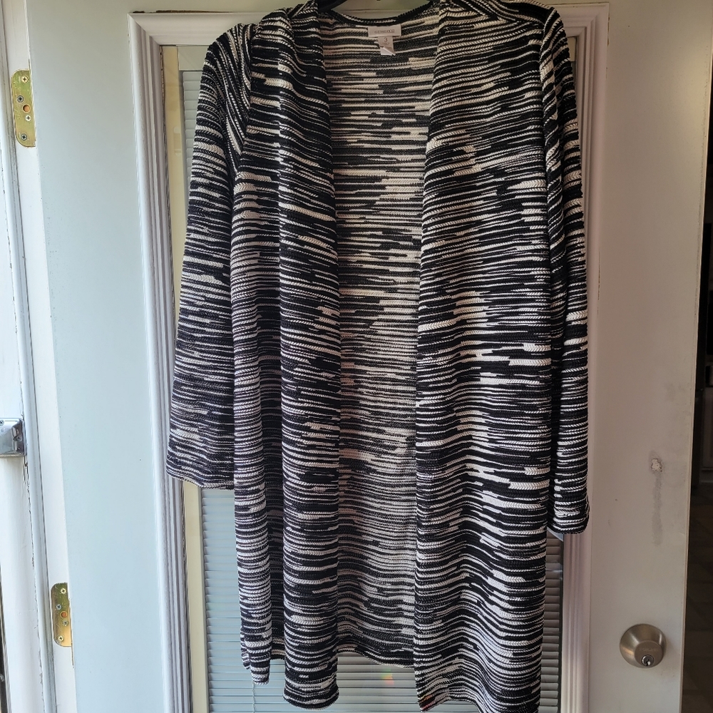 Chico's Casual Long Lightweight Cardigan ~ Multi-Season ~ GUC ~ FINAL PRICE